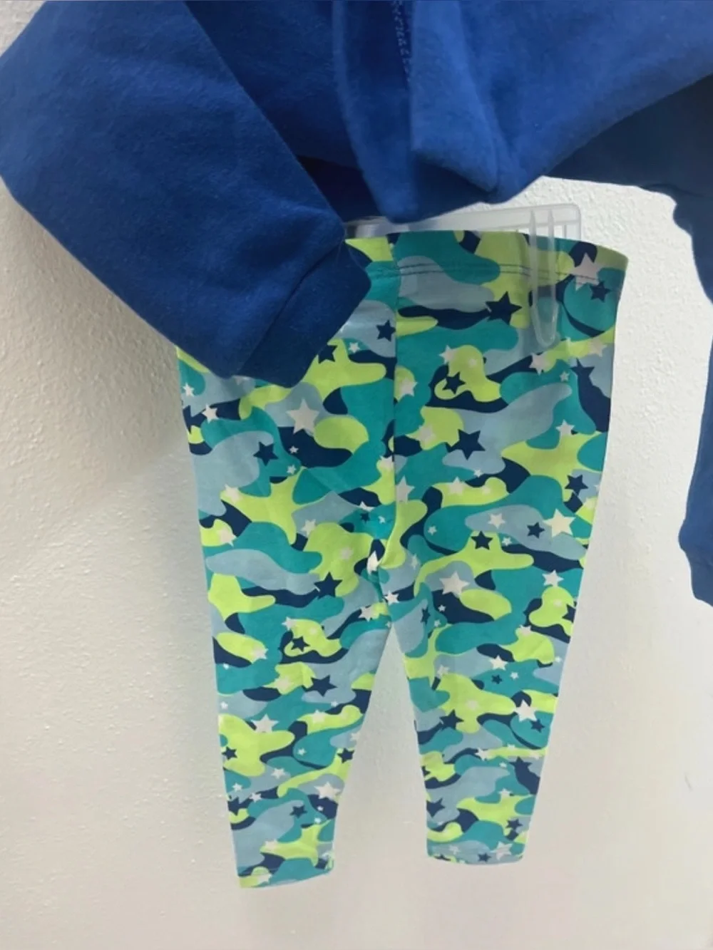 Girl's hoodie sweatshirt and leggings 2 pcs outfit set size 12M